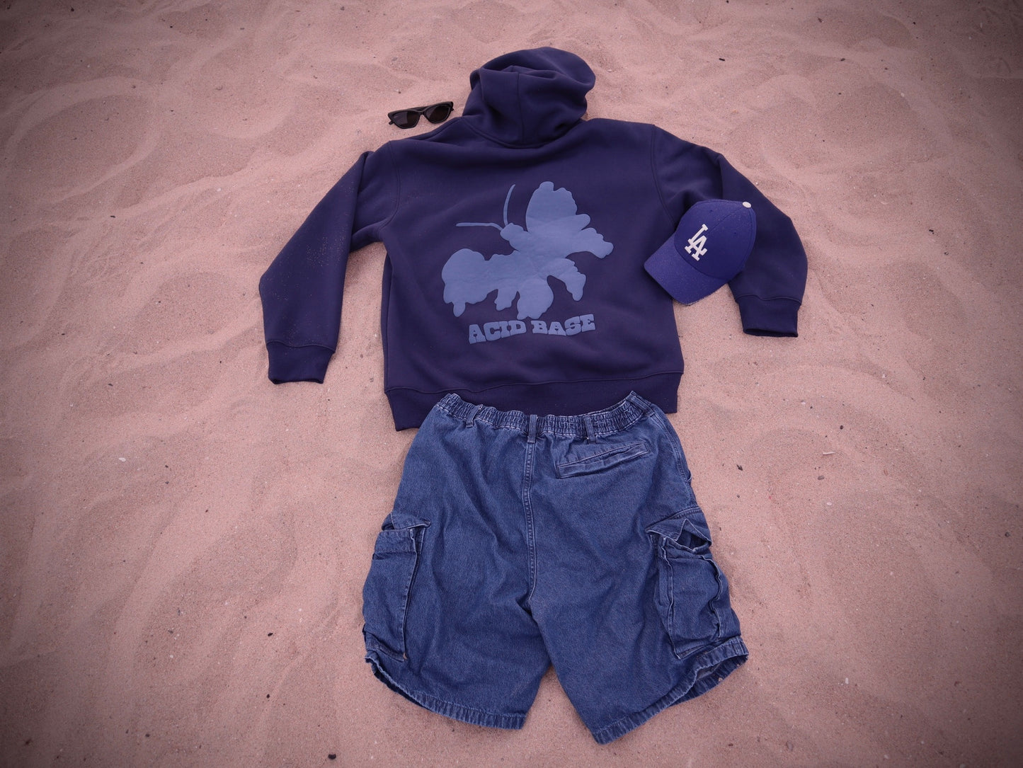 OCEAN-MONARCH HOODIE